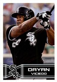 2014 Topps Stickers #52 Dayan Viciedo Front