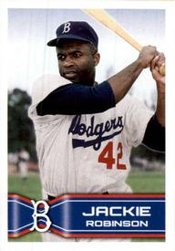 2014 Topps Stickers #282 Jackie Robinson Front