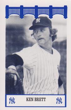 1992 The Wiz New York Yankees of the 70s #NNO Ken Brett Front