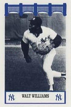 1992 The Wiz New York Yankees of the 70s #NNO Walt Williams Front