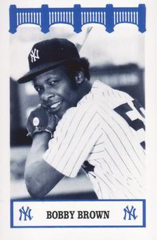 1992 The Wiz New York Yankees of the 80s #NNO Bobby Brown Front