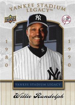 2008 Upper Deck Yankee Stadium Legacy Final Season Box Set #68 Willie Randolph Front