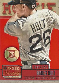 2013 Panini America's Pastime #188 Brock Holt Front