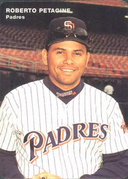 1995 Mother's Cookies San Diego Padres #9 Roberto Petagine Front