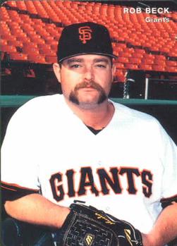 1996 Mother's Cookies San Francisco Giants #3 Rod Beck Front