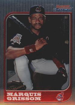 1997 Bowman Chrome #57 Marquis Grissom Front