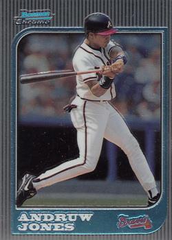 1997 Bowman Chrome #127 Andruw Jones Front