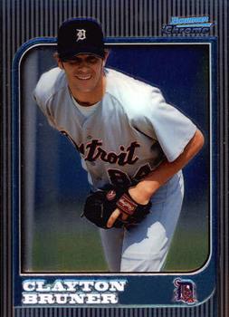 1997 Bowman Chrome #264 Clayton Bruner Front