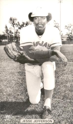 1977 JD McCarthy Toronto Blue Jays Photocards #NNO Jesse Jefferson Front