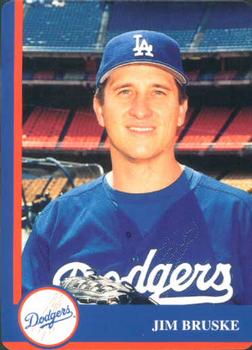 1998 Mother's Cookies Los Angeles Dodgers #26 Jim Bruske Front