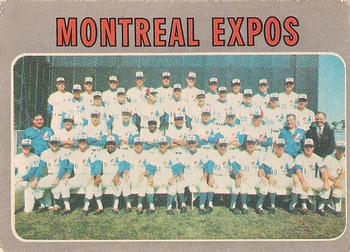 1970 O-Pee-Chee #509 Montreal Expos Front