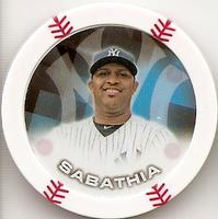 2014 Topps Chipz #NNO CC Sabathia Front