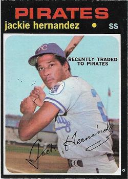1971 O-Pee-Chee #144 Jackie Hernandez Front