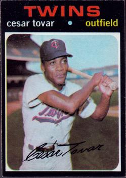 1971 O-Pee-Chee #165 Cesar Tovar Front