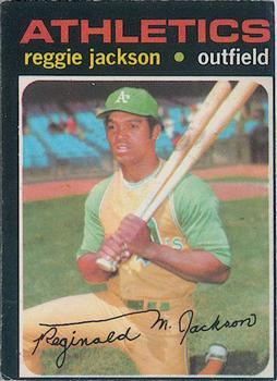 1971 O-Pee-Chee #20 Reggie Jackson Front