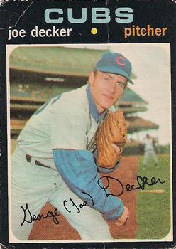 1971 O-Pee-Chee #98 Joe Decker Front