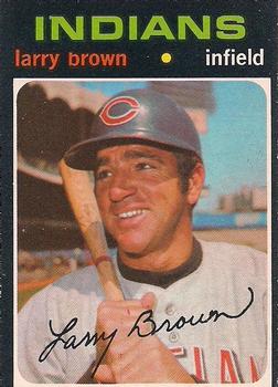 1971 O-Pee-Chee #539 Larry Brown Front