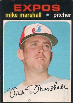 1971 O-Pee-Chee #713 Mike Marshall Front