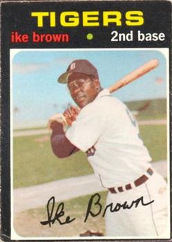 1971 O-Pee-Chee #669 Ike Brown Front
