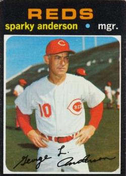 1971 O-Pee-Chee #688 Sparky Anderson Front