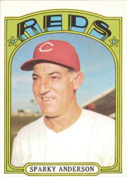 1972 O-Pee-Chee #358 Sparky Anderson Front