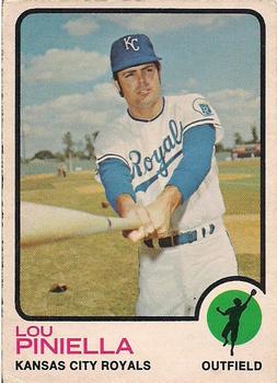 1973 O-Pee-Chee #140 Lou Piniella Front