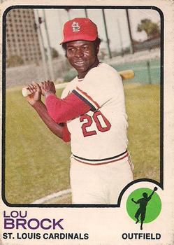 1973 O-Pee-Chee #320 Lou Brock Front