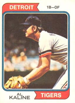 1974 O-Pee-Chee #215 Al Kaline Front