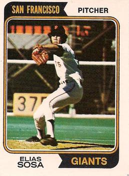 1974 O-Pee-Chee #54 Elias Sosa Front