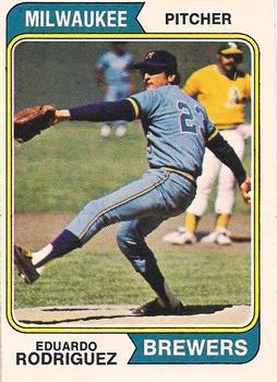 1974 O-Pee-Chee #171 Eduardo Rodriguez Front