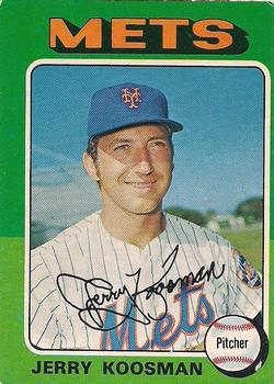 1975 O-Pee-Chee #19 Jerry Koosman Front