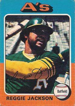 1975 O-Pee-Chee #300 Reggie Jackson Front