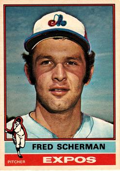 1976 O-Pee-Chee #188 Fred Scherman Front