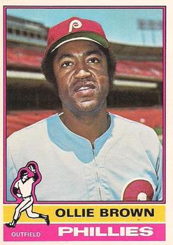 1976 O-Pee-Chee #223 Ollie Brown Front