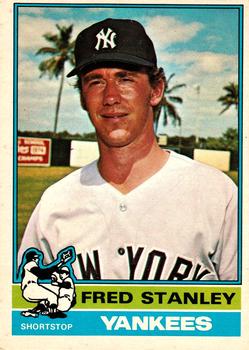 1976 O-Pee-Chee #429 Fred Stanley Front