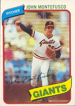 1980 O-Pee-Chee #109 John Montefusco Front