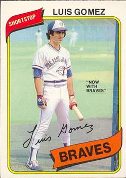 1980 O-Pee-Chee #95 Luis Gomez Front