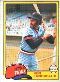 1981 O-Pee-Chee #219 Ken Landreaux Front