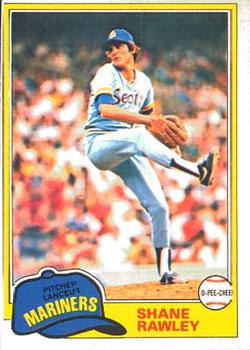 1981 O-Pee-Chee #51 Shane Rawley Front