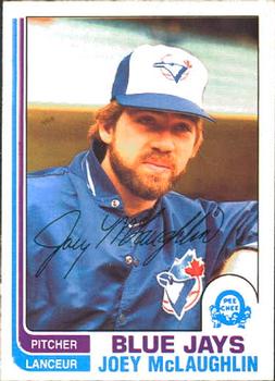 1982 O-Pee-Chee #376 Joey McLaughlin Front