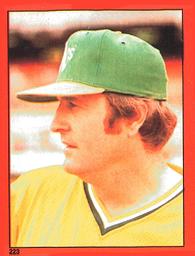 1982 O-Pee-Chee Stickers #223 Jim Spencer Front