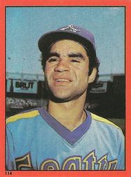 1982 Topps Stickers #114 Julio Cruz Front