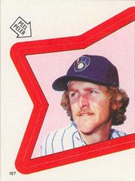 1983 O-Pee-Chee Stickers #167 Robin Yount Front