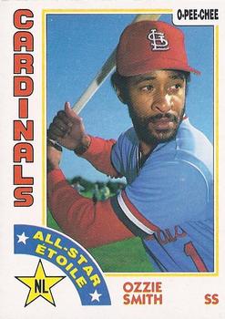 1984 O-Pee-Chee #389 Ozzie Smith Front