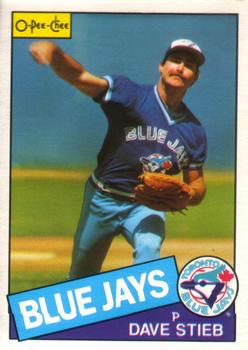 1985 O-Pee-Chee #240 Dave Stieb Front