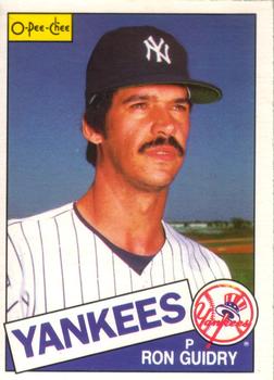 1985 O-Pee-Chee #388 Ron Guidry Front