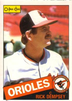 1985 O-Pee-Chee #94 Rick Dempsey Front