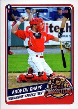 2013 Choice Williamsport Crosscutters #11 Andrew Knapp Front