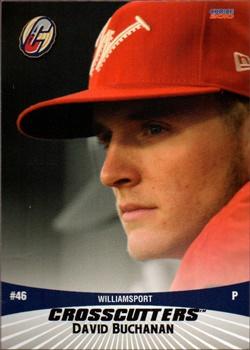 2010 Choice Williamsport Crosscutters #03 David Buchanan Front