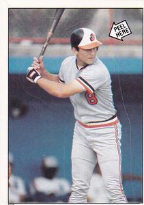 1985 Topps Stickers #197 Cal Ripken Front